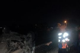 Kereta api tabrak mobil di Jombang, enam orang meninggal