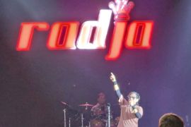 Band Radja tutup Gernas BBI BBWI di Pekanbaru