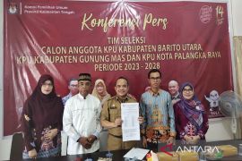 Timsel tetapkan 30 nama calon anggota tiga KPU di Kalteng