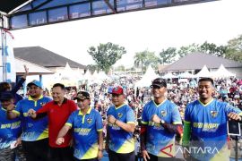 Ketua DPRD Babel ikut jalan santai semarakkan HUT KNPI Ke-50