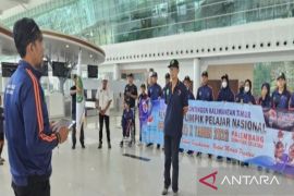 Kontingen Kaltim siap berlaga  di Peparpenas  2023 Palembang