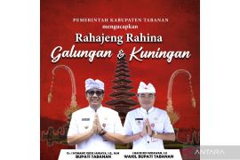 Bupati-Wabup Tabanan sampaikan selamat Hari Raya Galungan dan Kuningan