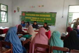 Satgas TMMD sosialisasi kesehatan di Desa Sitaratoit