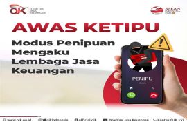 OJK ingatkan warga Kalteng waspadai modus penipuan atas nama lembaga jasa keuangan