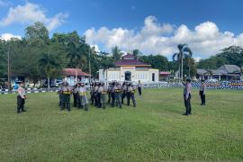 Personel Sat Samapta Bangka tingkatkan skil kendalikan massa