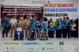 54 atlet disabilitas berlaga di O2SN Provinsi Bangka Belitung