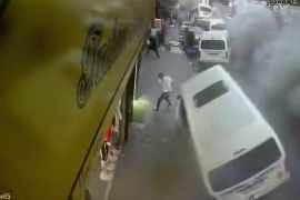 Rekaman ledakan misterius di Kota Johannesburg dirilis ke publik