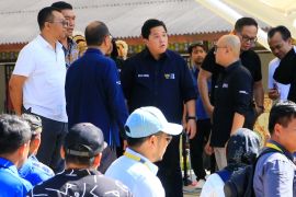 Resmikan 3 infrastruktur di KEK Mandalika, ini pesan Erick Thohir