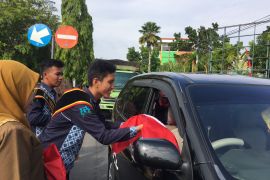 Forum Anak Daerah Pesisir Selatan turut Launching kegiatan Gerakan Pembagian Bendera Merah Putih