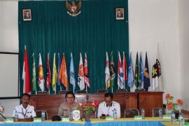 KPU Lembata bangun komunikasi dengan polisi menjelang Pemilu 2024