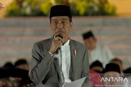 Joko Widodo ajak tokoh agama berzikir - optimistis Indonesia Emas 2045