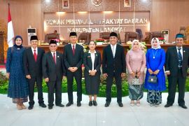 Sekda Langkat Amril hadiri PAW anggota DPRD