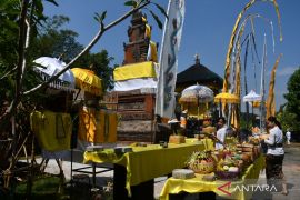 Perayaan Galungan di Magetan