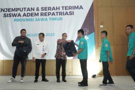 Sebanyak 74 siswa ADEM Repatriasi jalani pendidikan di Jawa Timur