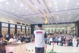 PPIH Debarkasi UPG menerima kedatangan jamaah haji Kloter 42 dari empat provinsi