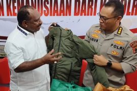 Pemkab Puncak terima bantuan kemanusiaan dari Kapolri dan Kapolda Papua