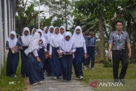 Kunjungan siswa di Lapas Kelas IIB Kota Banjar