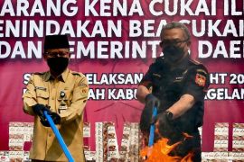 Bea Cukai Magelang Musnahkan Jutaan Rokok dan Puluhan Liter Miras Sinergi Dengan Pemda dan APH