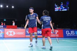 Ganda campuran Indonesia Rinov/Tari maju ke perempat final berkat penampilan solid