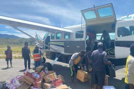 Transportation Ministry aids drought victims in Central Papua's Puncak