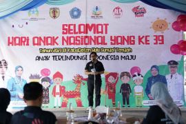 Pemkab HST peringati hari anak dengan lomba permainan tradisional