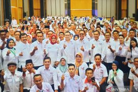 Hary Tanoesoedibjo gelar konsolidasi Perindo di Palembang