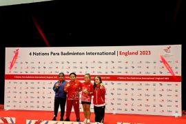 Para-bulu tangkis Indonesia raih empat gelar juara di Inggris