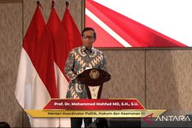 Mahfud MD tegaskan pelaksanaan Pemilu 2024 sesuai jadwal