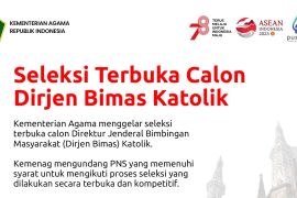 Kemenag gelar seleksi terbuka calon Dirjen Bimas Katolik