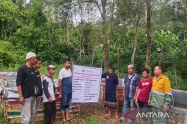 Kelompok budiadaya ikan di Panyabungan Selatan dapat program CSR dari PT SMGP