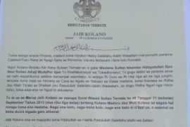 Kesultanan Ternate batalkan status dua anak kembar