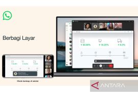 WhatsApp hadirkan fitur berbagi layar