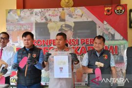 Gurandil di tambang emas ilegal ditangkap Polres Sukabumi