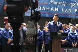 AHY akui sempat ketemu Presiden Jokowi laporkan aksi Kubu Moeldoko