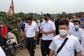 Pembangunan kolam lumpur untuk cegah banjir di Medan mencapai 22 persen