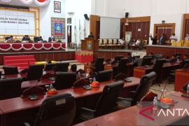 DPRD Babel paripurna pengambilan keputusan Ranperda Pertanggungjawaban APBD TA 2022