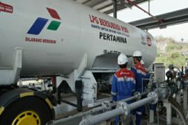 Pertamina Patra Niaga JBT terima penyaluran LPG dari Kapal Gas Arimbi