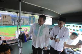 Naik bus Tayo bisa bayar pakai uang elektronik