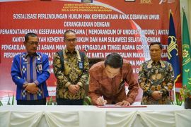 Kemenkumham Sulsel MoU dengan Pengadilan Tinggi Agama Manado dan Gorontalo