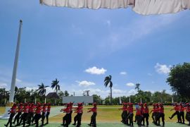 Pemprov Babel perkuat penanaman nilai Pancasila kepada Paskribaka