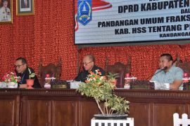 DPRD HSS setujui pembahasan lanjutan Raperda Perubahan APBD 2023