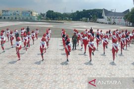 PPI Sumut: Cuaca panas tak pengaruhi semangat tim paskibara berlatih