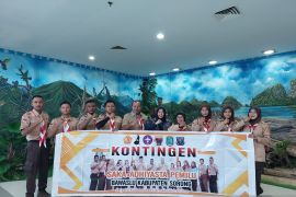 Bawaslu PBD utus 15 Saka Adhyasta Pemilu 2024 ikut jambore pramuka