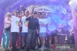 Ratusan kawula muda Bekasi sambut Hari Jadi ke-73 lewat olahraga