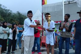 Desa Koto Tuo Agam gelar liga nagari cari bibit atlet sepak bola