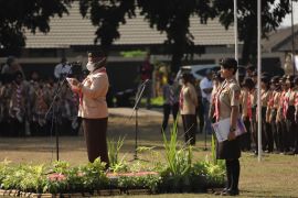 HUT ke-62 Pramuka, Kwarcab Sleman gelar Apel Besar