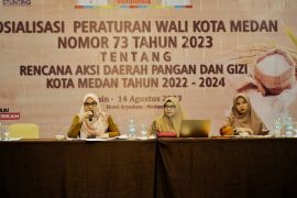Bappeda: indeks ketahanan pangan Kota Medan cukup baik