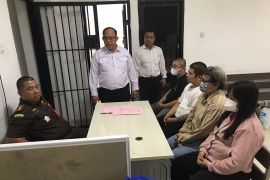 Polda Lampung limpahkan 4 tersangka perdagangan orang ke kejaksaan