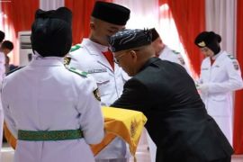 Sekdakab Tanah Laut kukuhkan Paskibra dan Duta Pancasila 2023