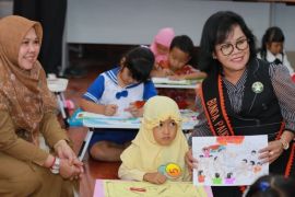 Lomba mewarnai di Simalungun rayakan Hari Anak Nasional